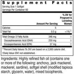 Rainbow Light Prenatal DHA Smart Essentials, Omega-3 Fatty Acids, Easy To Digest, 60 Softgels