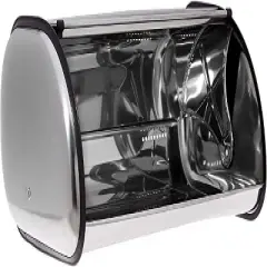 Bread Box Stainless Steel Bread Storage Box - Bread Bin Storage Holder for Kitchen - Homeitusa