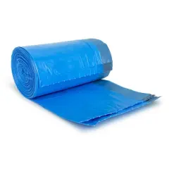 Plasticplace 5.2 Gallon Simplehuman&reg;* Compatible Code D Blue Trash Bags (200 Count)