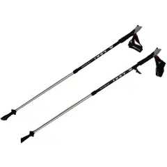 LEKI Nordic Walking Instructor Trekking Pole 100cm-130cm Black