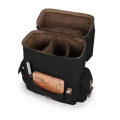 Picnic Time Disney Mickey Mouse Moreno Wine and Cheese Picnic 20qt Backpack Cooler - Black