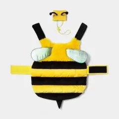 Bee with Reflective Wings Full Body Halloween Dog and Cat Costume - Boots & Barkley&trade;
