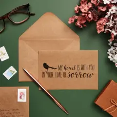 Best Paper Greetings 36 Pack Brown Assorted Greeting Cards with 36 Unique Designs for Birthdays, Congratulations, Sympathy, Thank You, 4x6 In