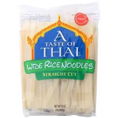 Taste of Thai Rice Noodle Extra Wide - Case of 6 - 16 oz