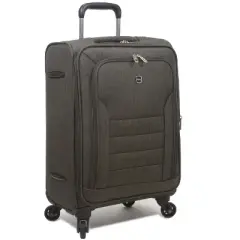 Dejuno Noir Lightweight 3-Piece Spinner Luggage Set with Laptop Pocket
