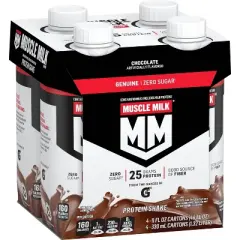 Muscle Milk Genuine Protein Shake - Chocolate - 11 fl oz/4pk