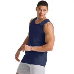 Hanes Essentials Men's Cotton Tank Top, 3-Pack