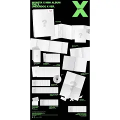 MONSTA X - THE X (UNDERDOG X VER.) (Target Exclusive, CD)