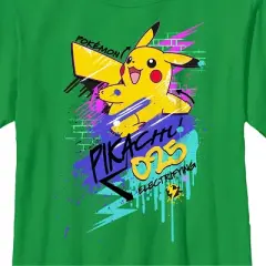 Boy's Pokemon Pikachu 025 Electrifying T-Shirt