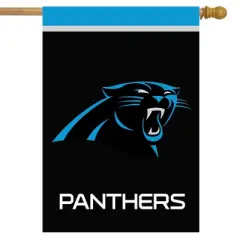 Briarwood Lane Carolina Panthers House Flag NFL Licensed 28" x 40"
