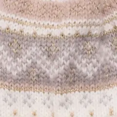 MUK LUKS Women's Flip Mitten, Ivory, OS