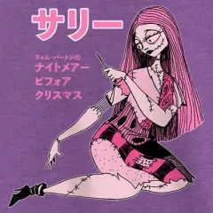 Girl's The Nightmare Before Christmas Pink Sally T-Shirt