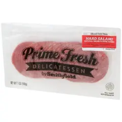 Prime Fresh Hard Salami Slices - 7oz