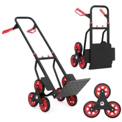 Trolley - Heavy Duty, Portable, Foldable, Two Elastic Ropes, Industrial Utility Cart