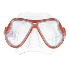 Hawaii Divers Manta Ray Adult Snorkel Set &ndash; Red - Size S/M
