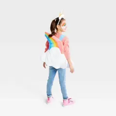 Kids' and Toddler Light Up and Sound Rainbow Halloween Costume with Headpiece One Size - Hyde & EEK! Boutique&trade;