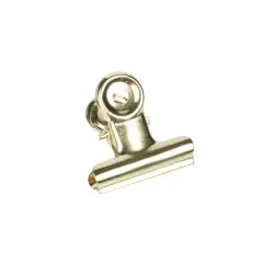 JAM Paper Bulldog Clip Gold 15/Pack 336131262