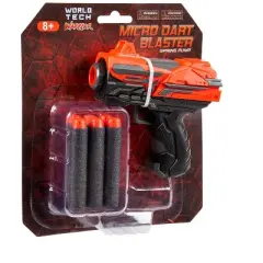 World Tech Toys World Tech Warriors Micro Spring Pump Dart Blaster Blister