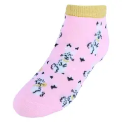 Alexa Rose Girl's Colorful and Super Soft No Show Socks (10 Pack)
