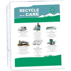 C-Line Recycled Poly Sheet Protectors, 8-1/2 x 11 Inches, Clear, Pack of 100