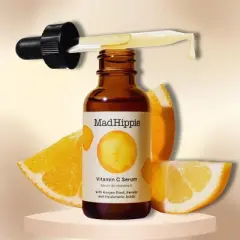 Mad Hippie Vitamin C Serum | This lightweight formula, featuring skin-plumping hyaluronic acid, contains Vitamin E (0.5 oz)