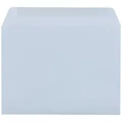 JAM Paper 9 x 12 Booklet Envelopes Baby Blue 50/Pack (21515987i) 21515987I