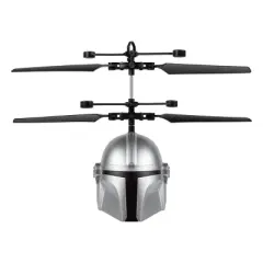 Star Wars The Mandalorian Mando Helmet Sculpted Head UFO Helicopter