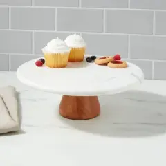 Marble and Wood Cake Stand - Project 62&trade;