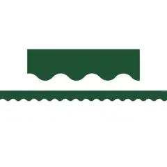 Teacher Created Resources&reg; Pine Green Scalloped Border Trim, 35 Feet Per Pack, 6 Packs