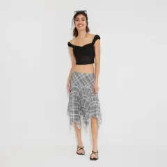 Women's Mesh Asymmetrical Skirt - Wild Fable&trade;