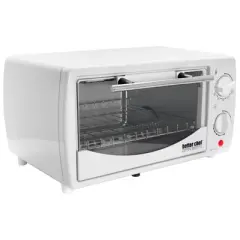 Better Chef 9 Liter Toaster Oven Broiler in White