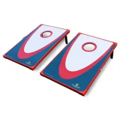 Driveway Games Backyard Edition Corntoss Bean Bag Cornhole Game Set with 2 Target Boards, 8 Bean Bags, and Carry Bag for Indoor or Outdoor Use