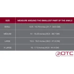 OTC Ankle Support, Slip-on Style, Sprained Ankle Wrap, Neoprene, Foot Pain Relief