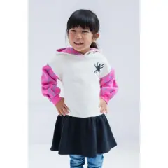 Marvel Spider-Man Spider-Gwen Ghost Spider Girls Fleece Skater Dress Toddler to Big Kid