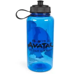 Silver Buffalo Avatar: The Last Airbender Appa Paw Up Sports Water Bottle | Holds 33 Ounces
