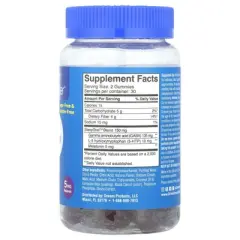 Dream Water Sleep Gummies, Snoozeberry, 60 Gummies
