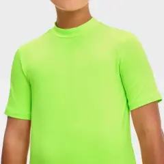 Boys' Solid Rash Guard Top - Cat & Jack&trade; Lime Green