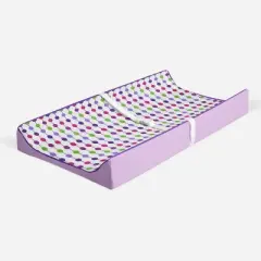Bacati - Botanical Purple Changing Pad Cover