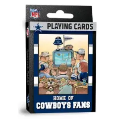 MasterPieces Officially Licensed NFL Dallas Cowboys Fan Deck Playing Cards - 54 Card Deck