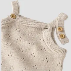 little Planet By Carter's Baby Sweet Bubble Stone Bodysuit - Beige