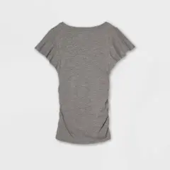 Maternity Flutter Short Sleeve Knit Top - Isabel Maternity by Ingrid & Isabel&trade;