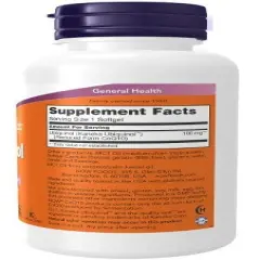 Ubiquinol 100 mg by Now Foods  -  120 Softgel