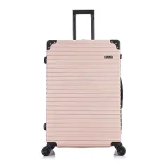 DUKAP Tour Lightweight Hardside Large Checked Spinner Suitcase