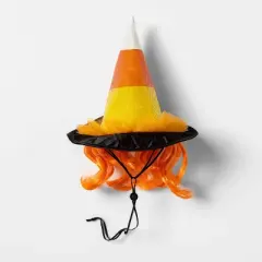 Candy Corn Witch Hat Dog and Cat Costume - Hyde and EEK! Boutique&trade; Black