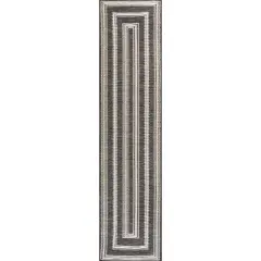 JONATHAN Y Argo Classic Nautical Mitre Stripe Reversible Machine-Washable Indoor/Outdoor Area Rug