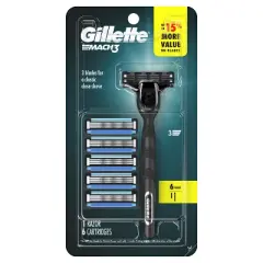 Gillette Mach3 Value Pack Razor Blade Refills