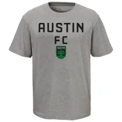 MLS Austin FC Boys' Gray Poly T-Shirt