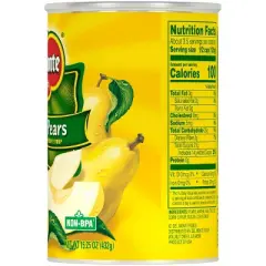 Del Monte Bartlett Pear Slices in Heavy Syrup - 15.25oz