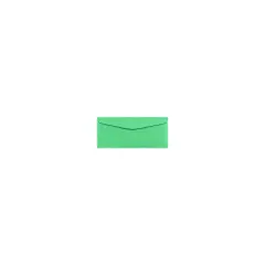 LUX #9 Business Envelope 3 7/8" x 8 7/8" Bright Green 250/Pack (WS-2037-250)