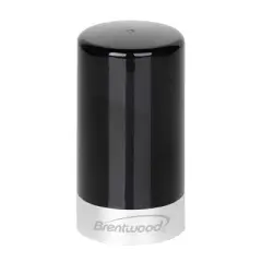 Brentwood Portable Automatic Vacuum Wine Preserver and Bottle Stopper in Black